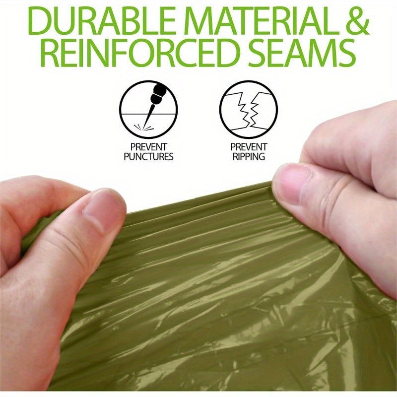 OutdoorGuard ThermoPonchos | Wasserdicht & Isolierend | Kompakt & Ultraleicht | 4er Set mit Kapuze