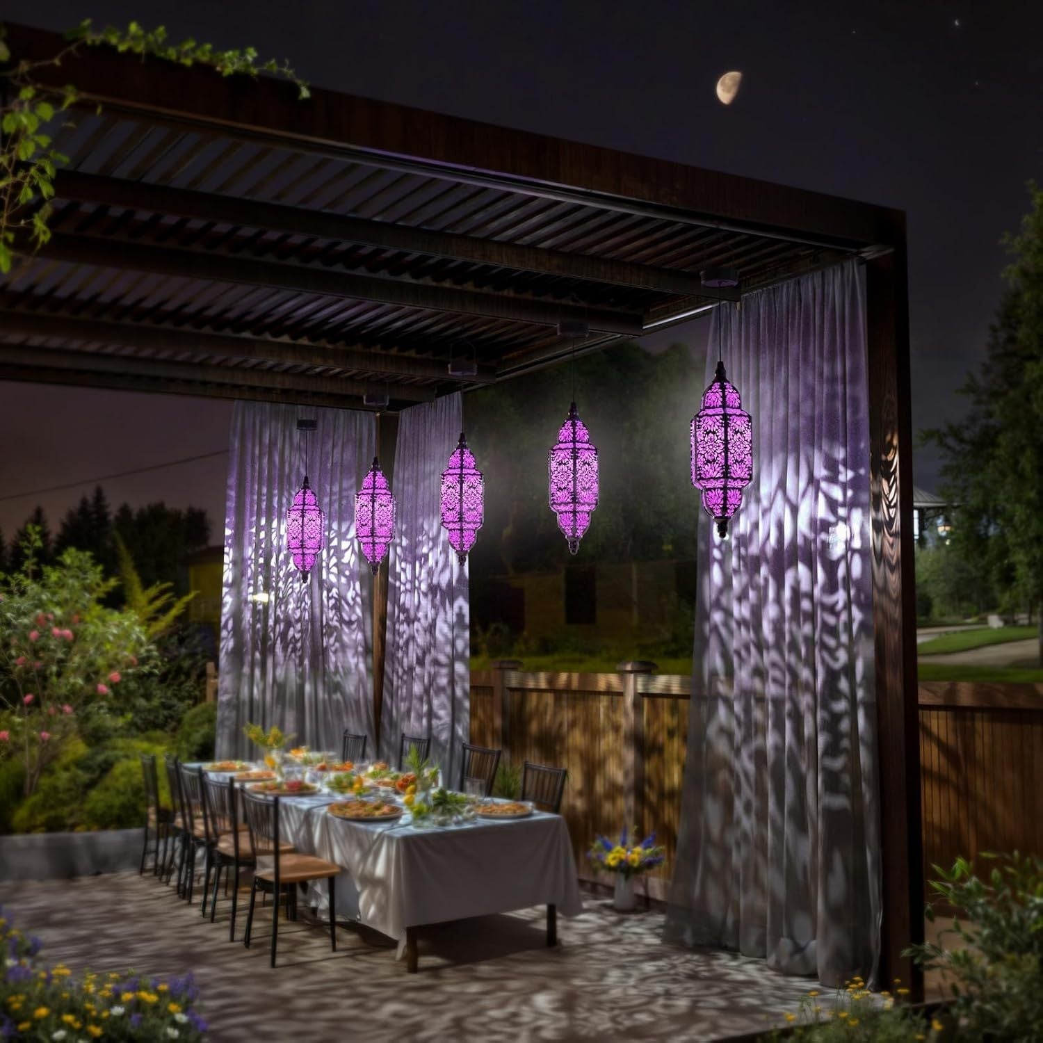 Solurelia Glow | Solar Laterne Outdoor | Vintage Metall Design | Warmweißes Lichtspiel | Für Garten & Balkon
