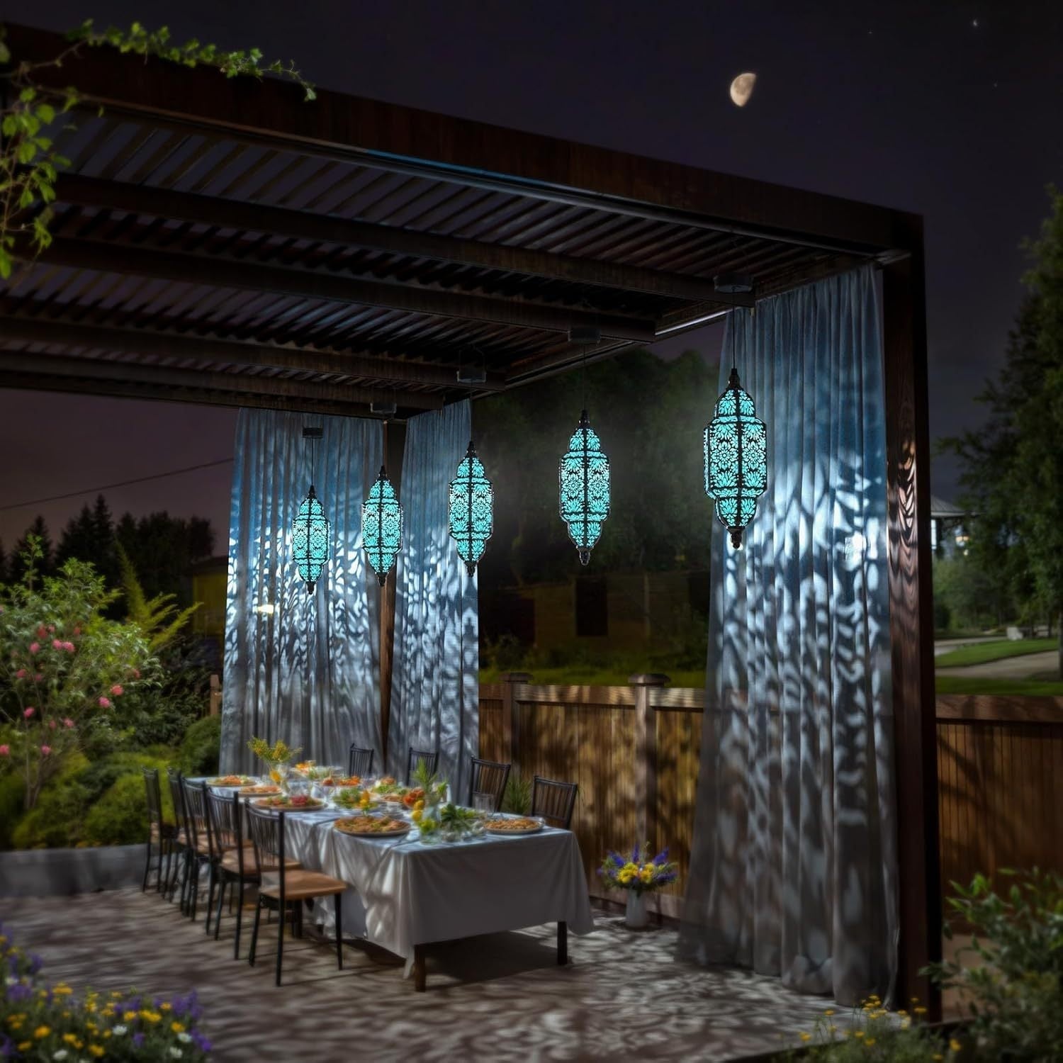 Solurelia Glow | Solar Laterne Outdoor | Vintage Metall Design | Warmweißes Lichtspiel | Für Garten & Balkon