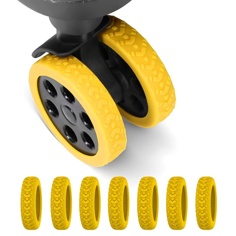 4+4 GRATIS | WheelShield – Schützt deine Kofferrollen und reduziert Lärm