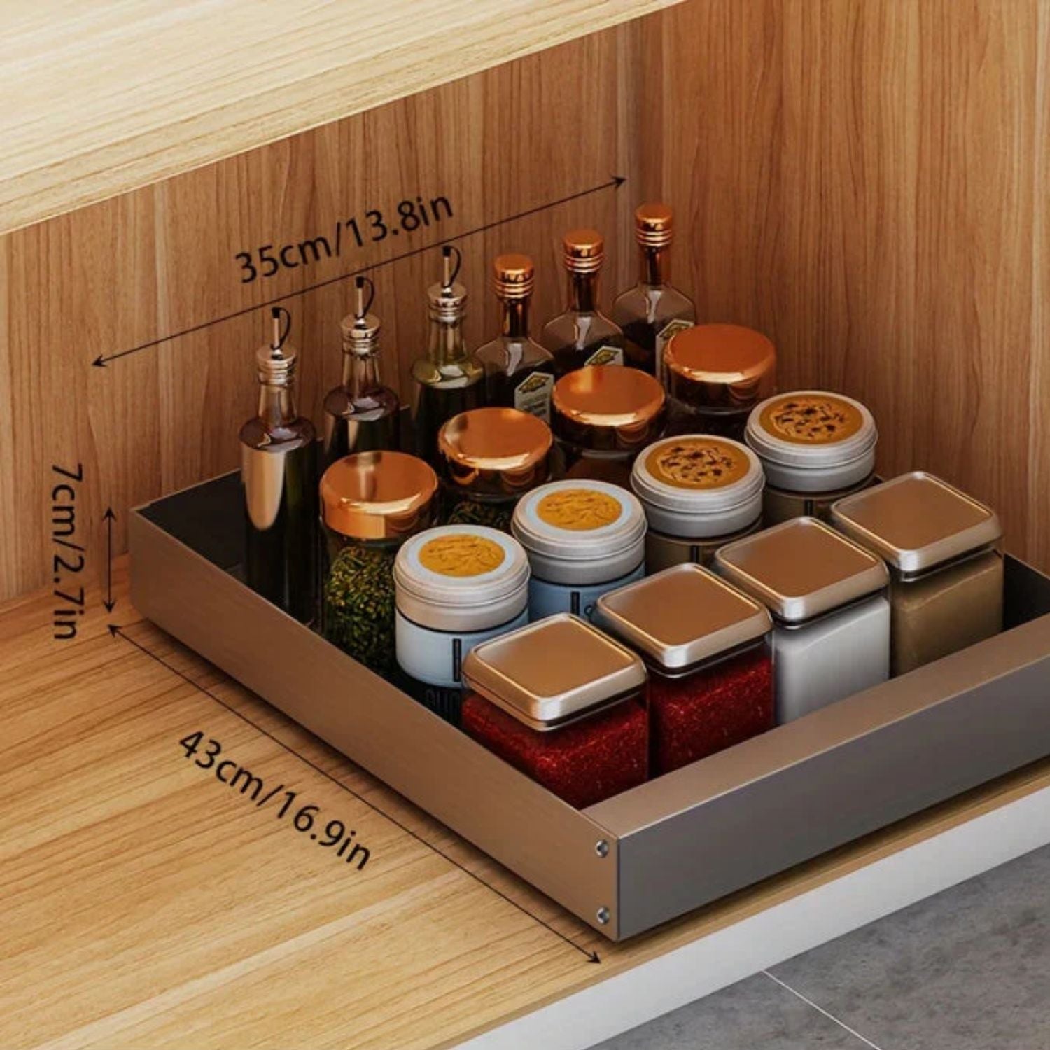StackEase™ – Der clevere Küchenschrank-Organizer!