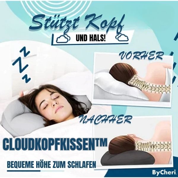 SleepEase – Schmerzfrei aufwachen mit perfekter Nacken- und Rückenstütze