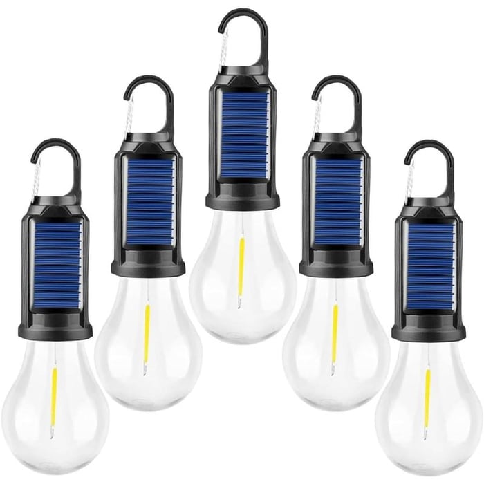 SolariLite™ – Kompakte LED-Campinglampe mit Solarladung