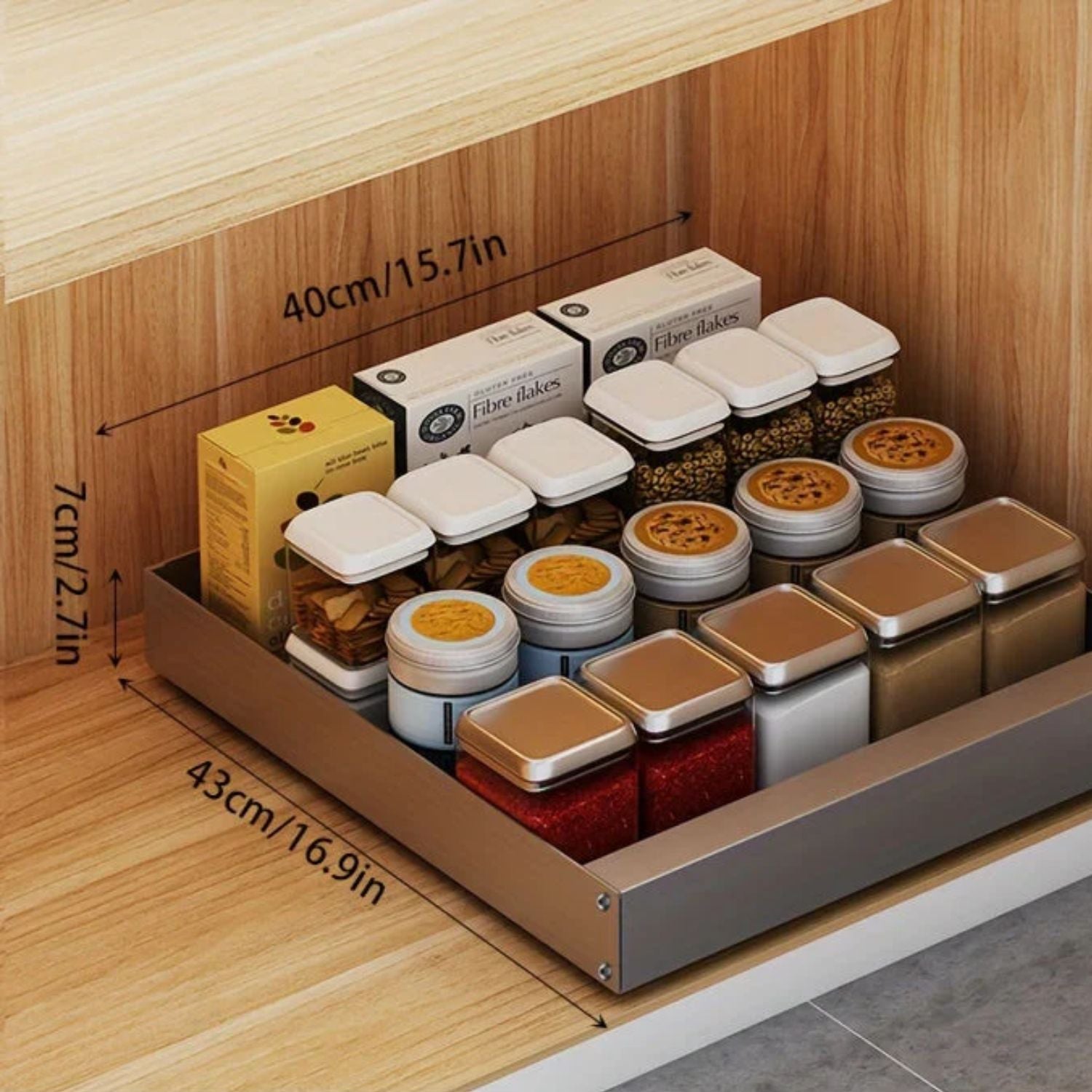 StackEase™ – Der clevere Küchenschrank-Organizer!