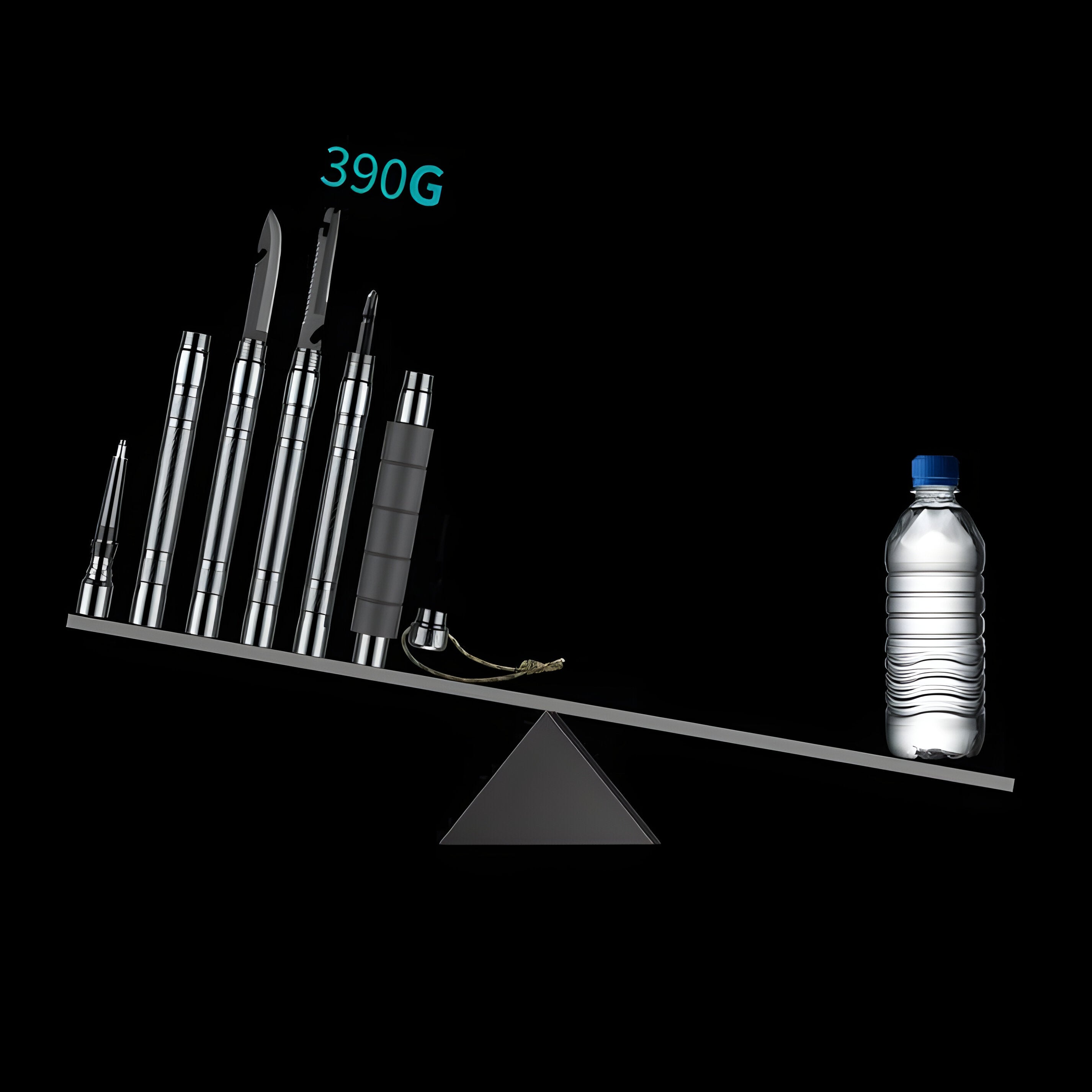 AltoPeak TrekPole | Faltbar & Höhenverstellbar | Aluminium | Outdoor-Stabilität