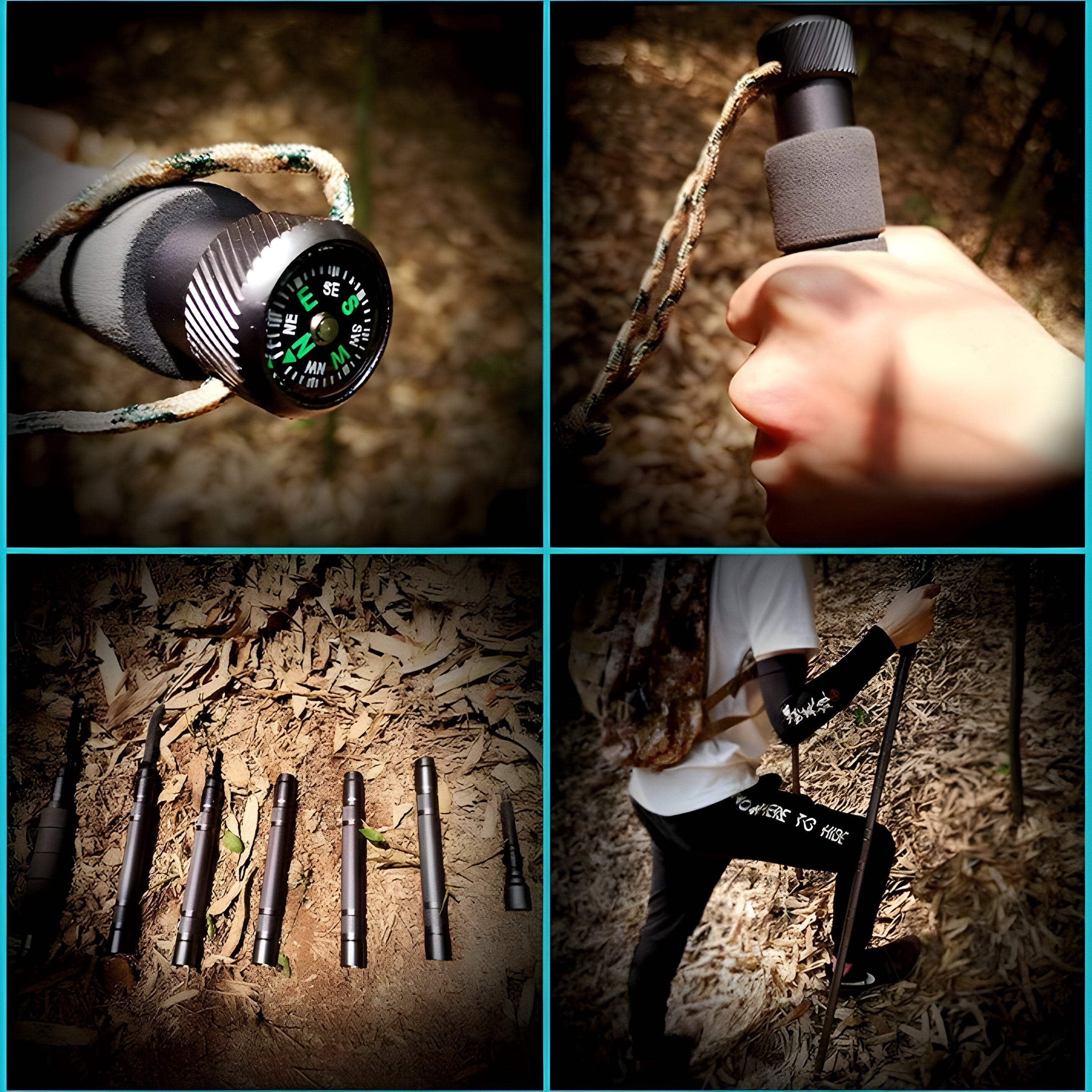 AltoPeak TrekPole | Faltbar & Höhenverstellbar | Aluminium | Outdoor-Stabilität
