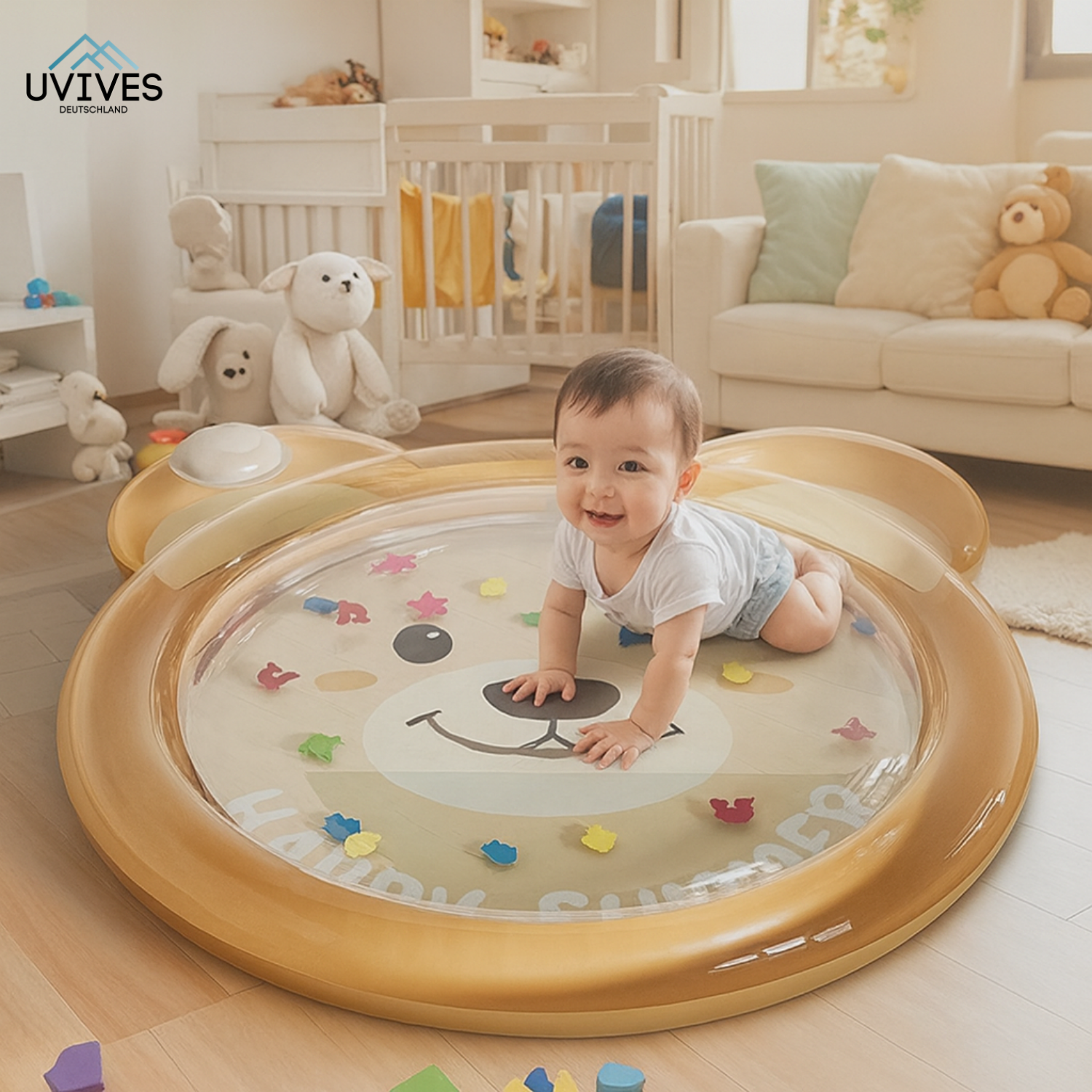 AquaJoy Pad – Spaß & Abkühlung für Babys & Haustiere!
