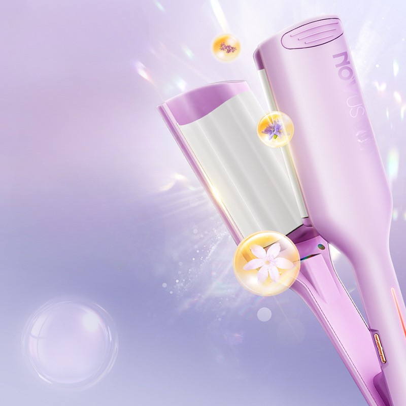 GlamCurlz | Profi-Lockenstyler | Ionen-Technologie, Keramik, Anti-Scald | Für glänzende Wellen & Frisuren zuhause
