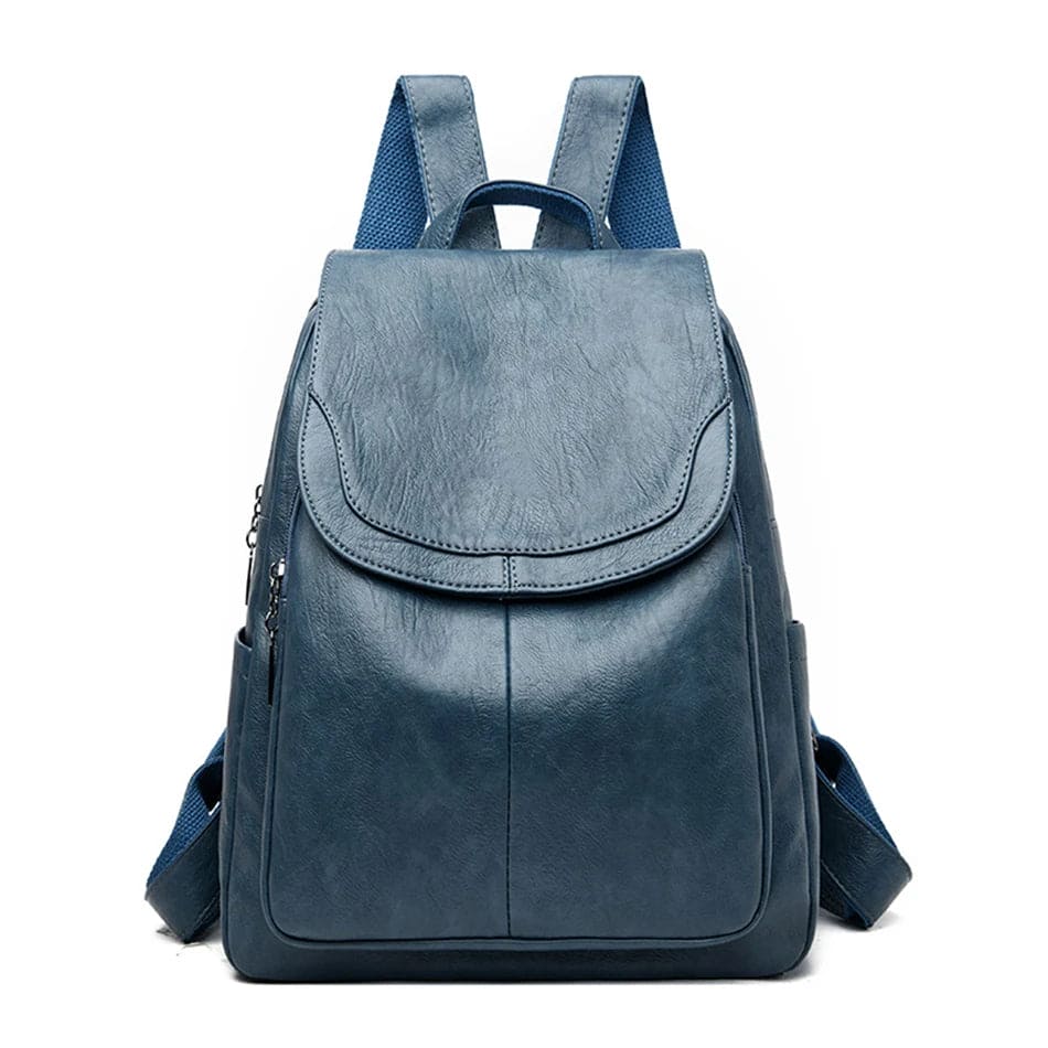 SafePack | Lederrucksack | Anti-Diebstahl | Schlank & Funktional