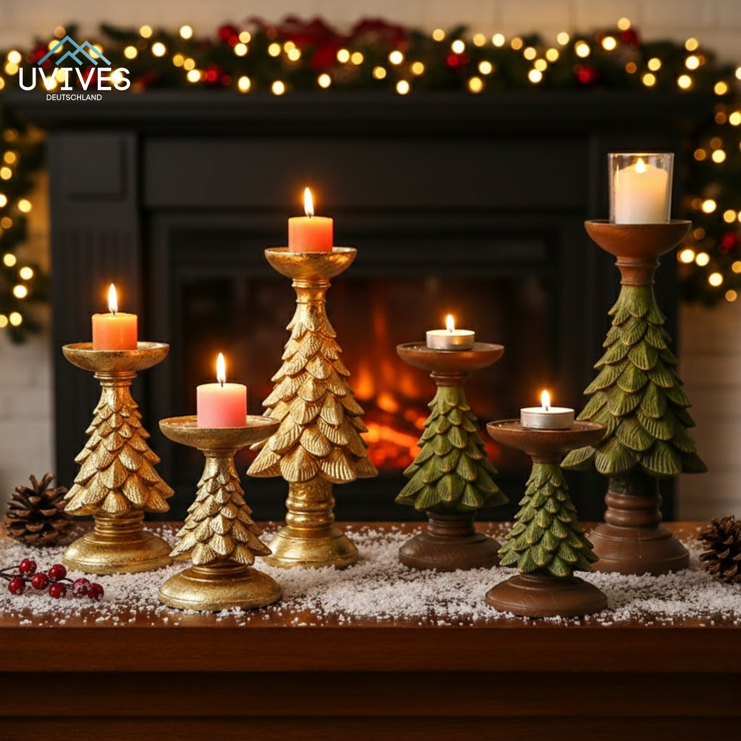 LumiPine – Zeitloser Weihnachtsglanz im Vintage-Stil