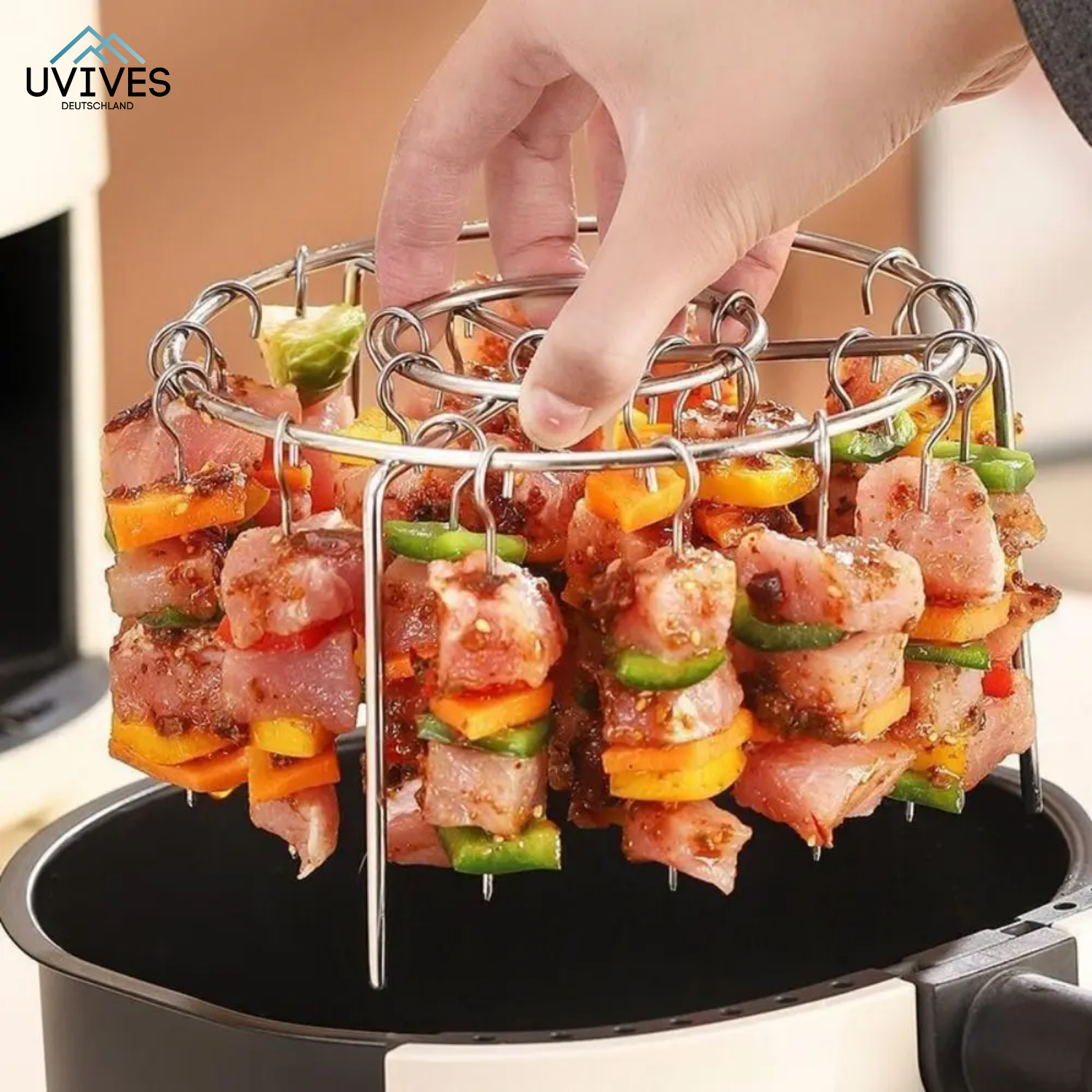 CrispGrill Set – Knuspriger Genuss ohne Rauch & Fett!
