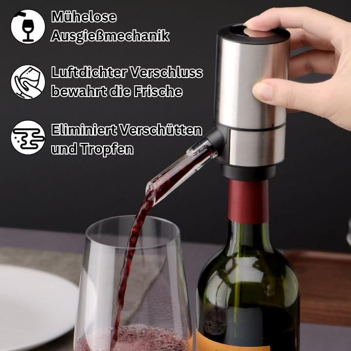 ViniFlow – Weinbelüfter, -spender &amp; -aufbewahrer in einem!