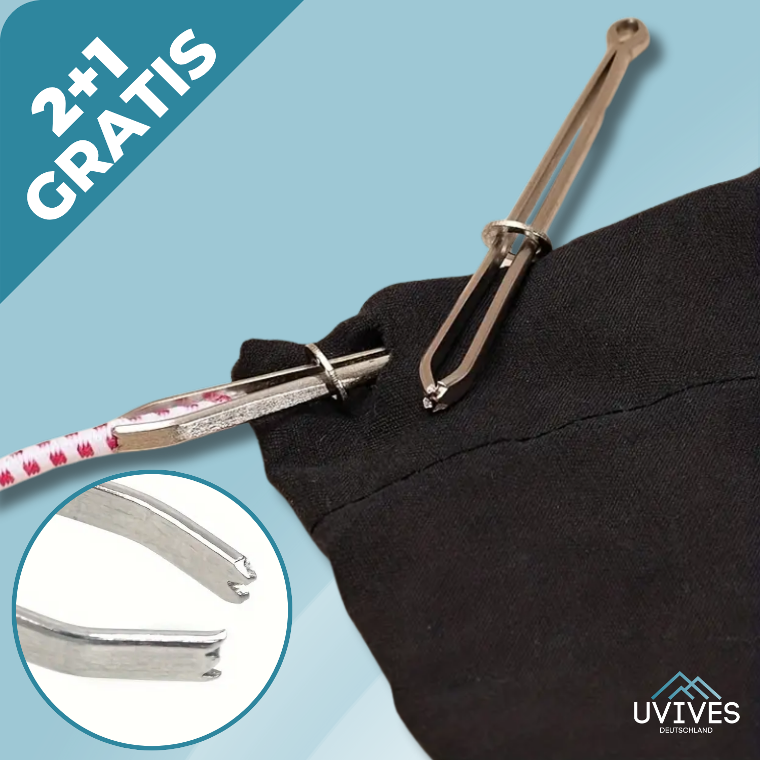 2+1 GRATIS | EasyCord Clip – Schluss mit Kordel-Frust in nur 30 Sekunden