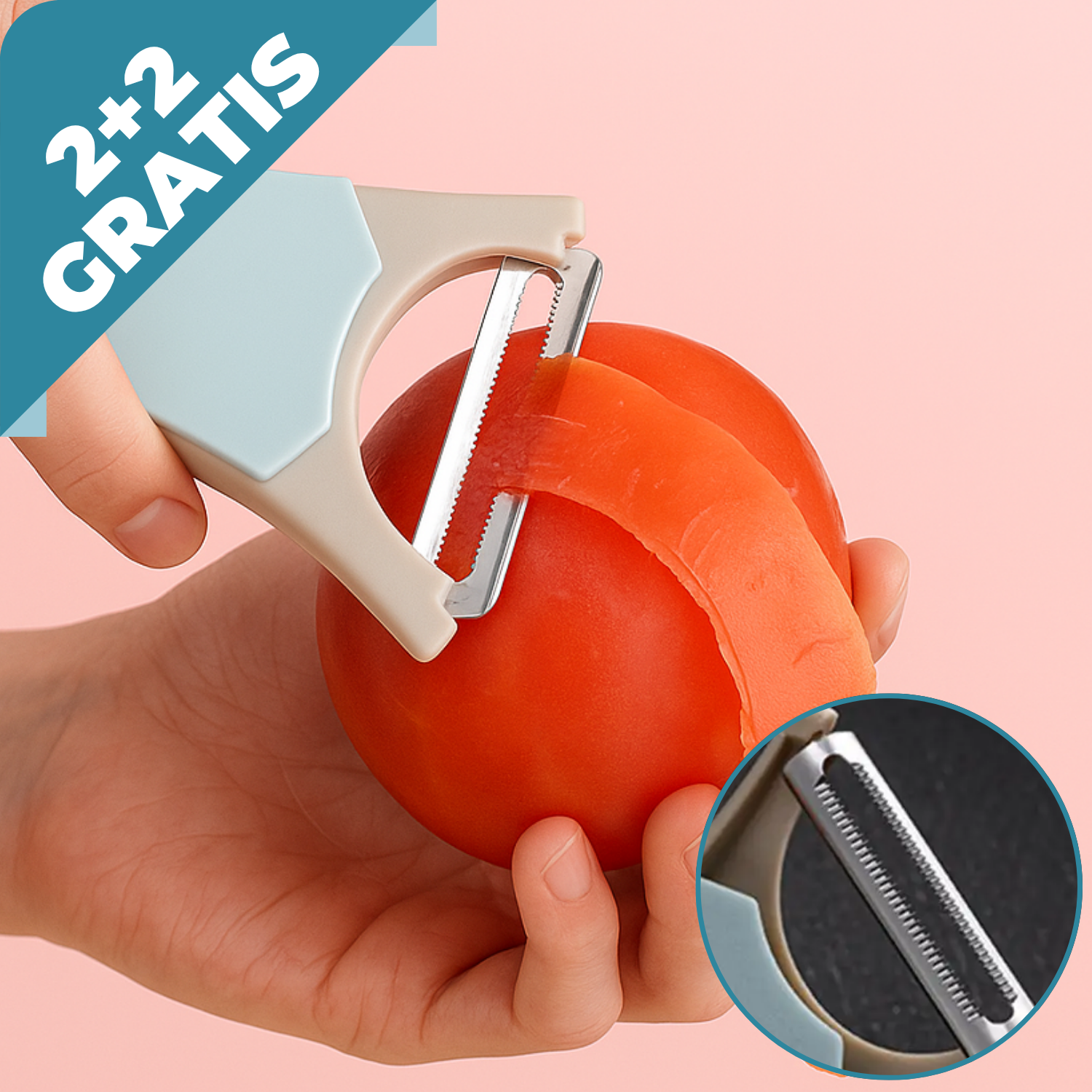 2+2 GRATIS | PeelPro – Das ultimative Schälerset für jede Küche