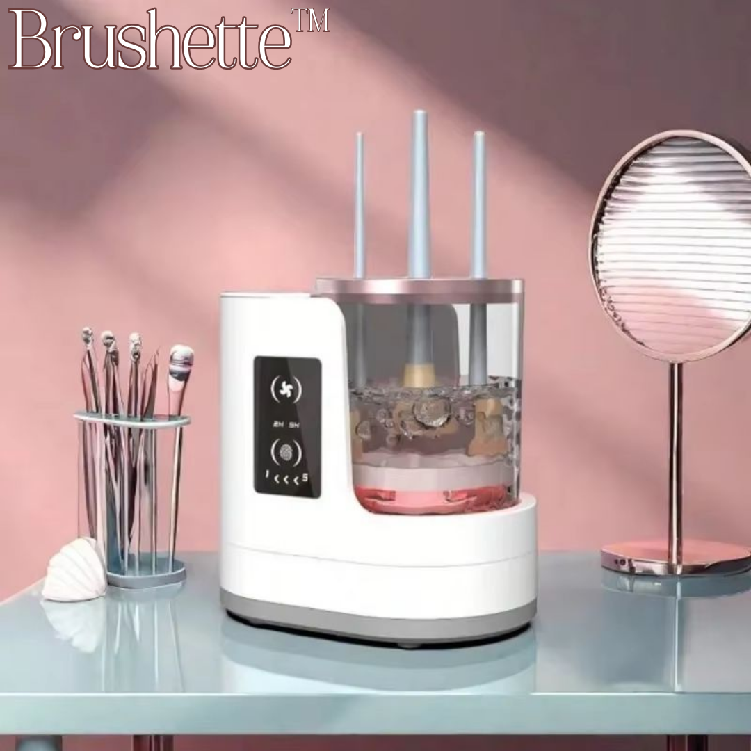BrushGlam – Strahlend saubere Pinsel in Sekunden!