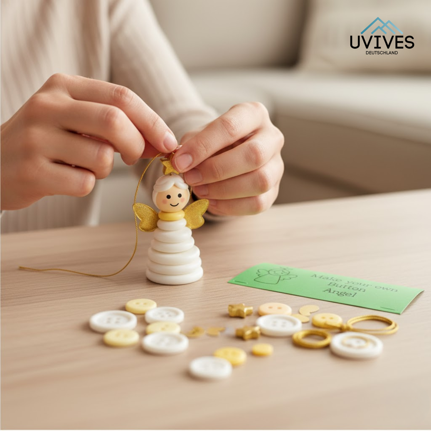 ButtonJoy – Dein persönliches DIY-Weihnachtswunder aus Knöpfen