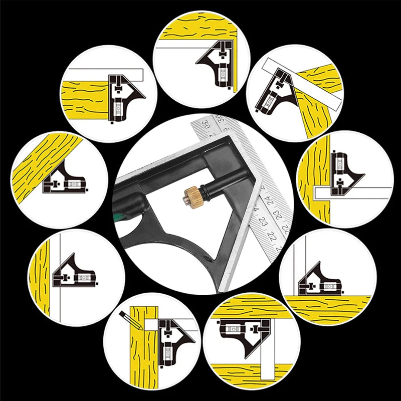 MultiAngle™ - Bewegliches Winkellineal-Set [Letzter Tag Rabatt]