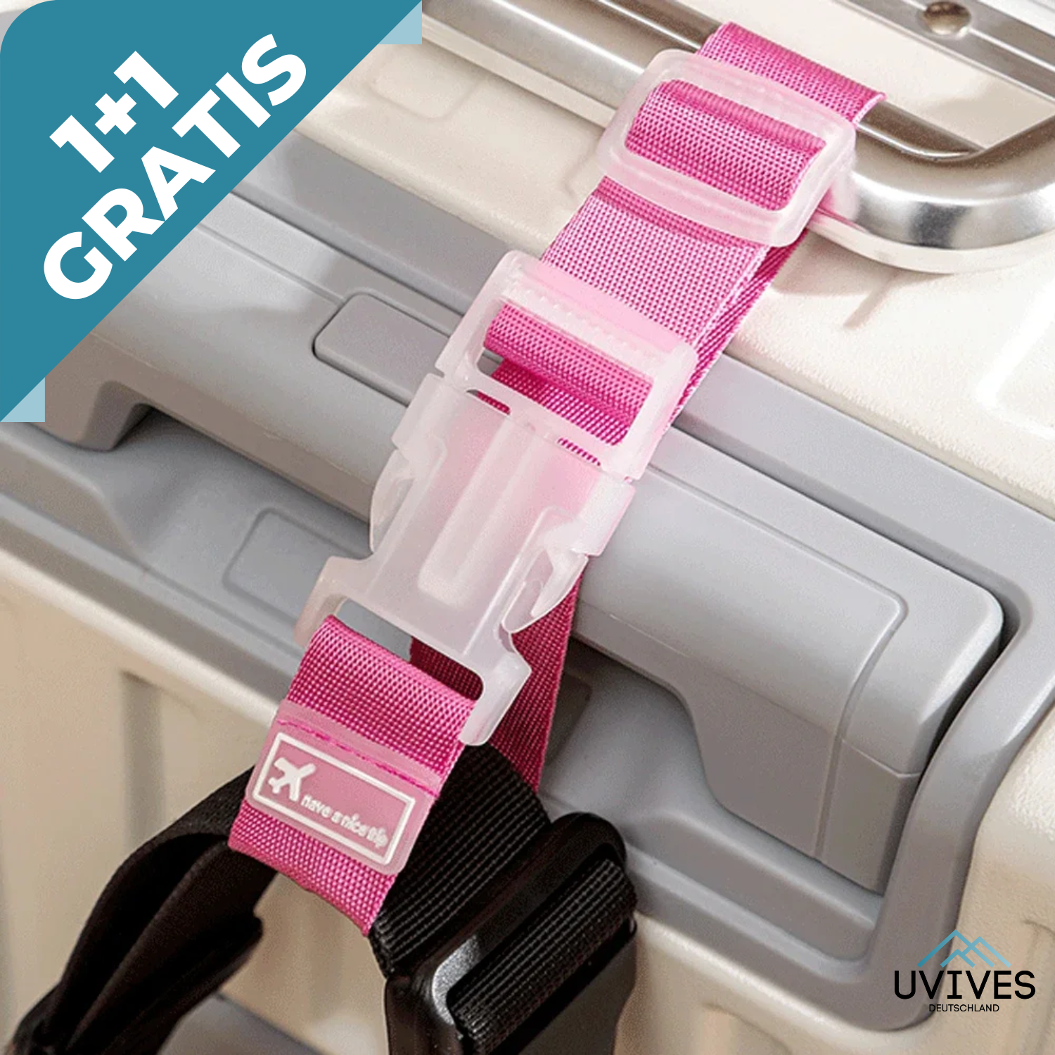 1+1 GRATIS | GripMate – Dein cleverer Helfer für stressfreies Reisen