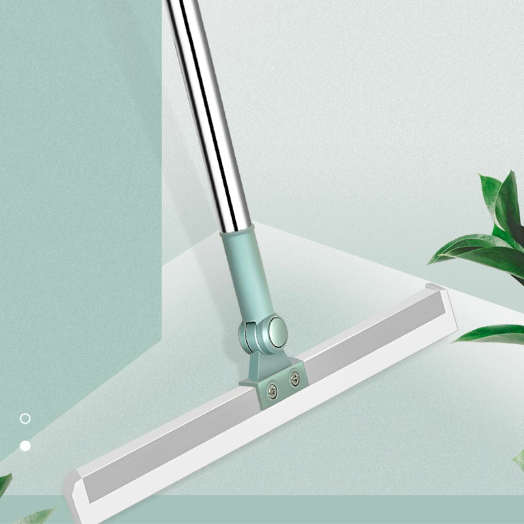 CleanFlex | Silikonbesen mit Verstellbarem Stiel | Kratzfreie Bodenreinigung