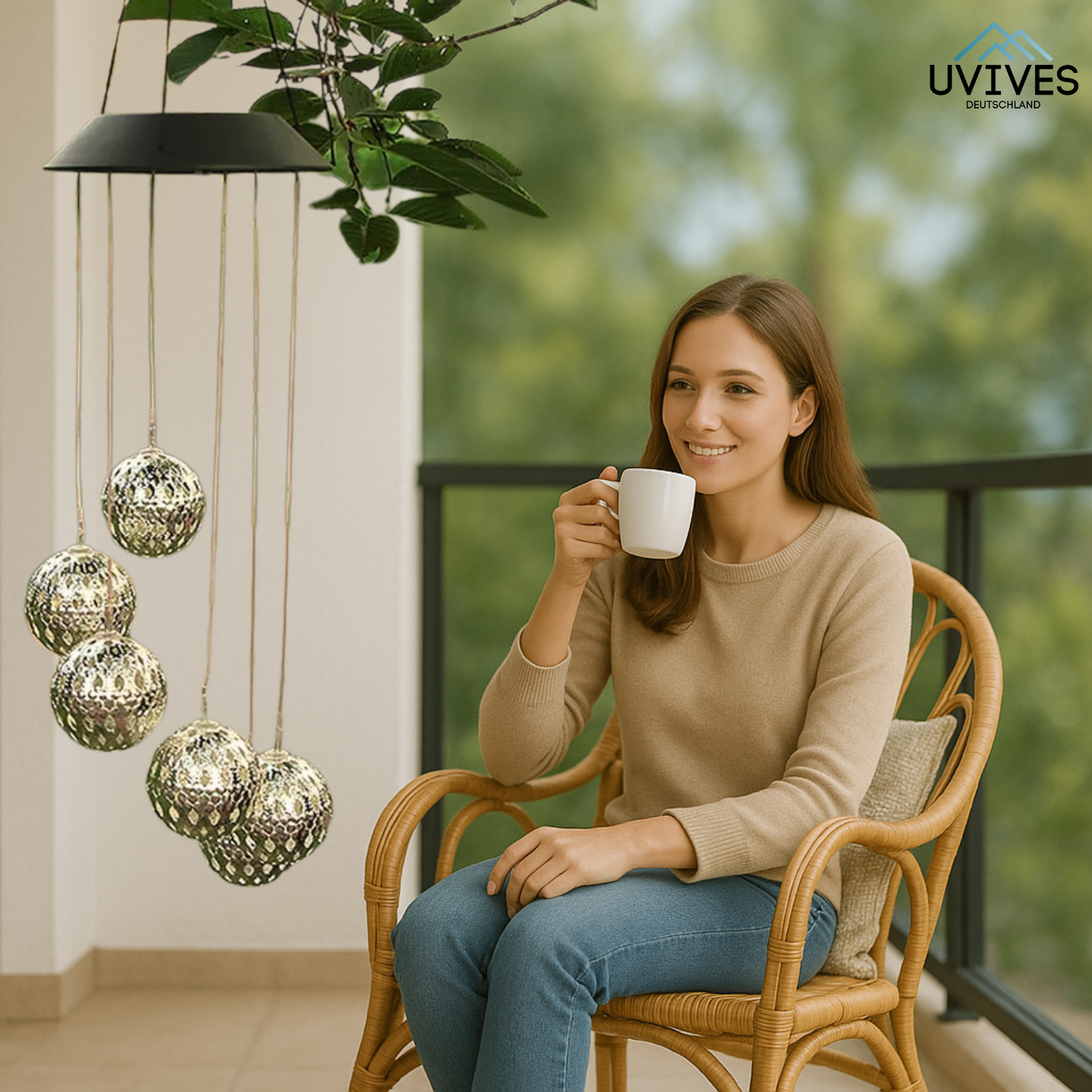 LumiBreeze™ - Verwandeln Sie Ihren Garten mit farbenfrohem Lichtspiel