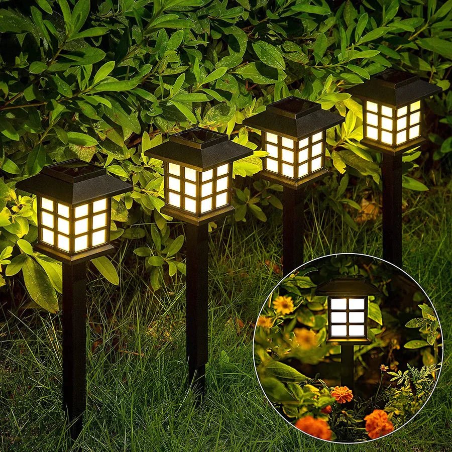2+2 GRATIS | LuminaQuad - Solar LED Gartenlampe [Letzter Tag Rabatt]