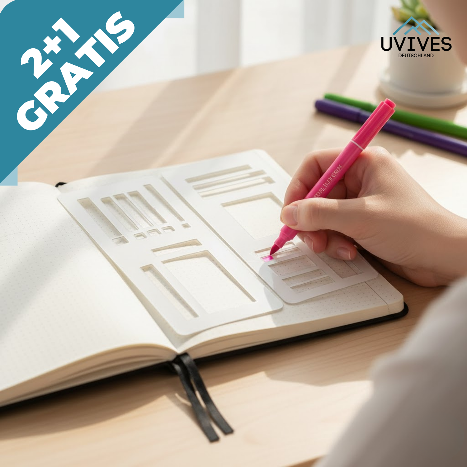 2+1 GRATIS | PlanMaster – Perfekte Linien, perfektes Journal!