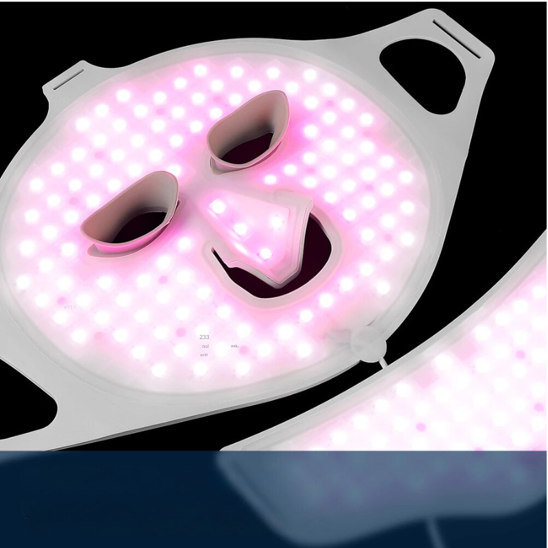 LustraDerm 7 | LED-Lichttherapie-Gesichtsmaske | 7 Farben für strahlende Haut & definierte Konturen