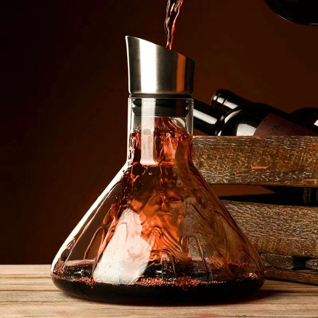 WineLuxe - Wasserfall Quick Rotwein Dekanter