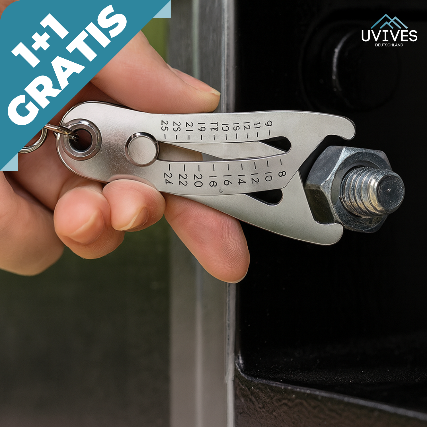 1+1 GRATIS | ThreadPal – Die Gewindelehre für die Hosentasche!