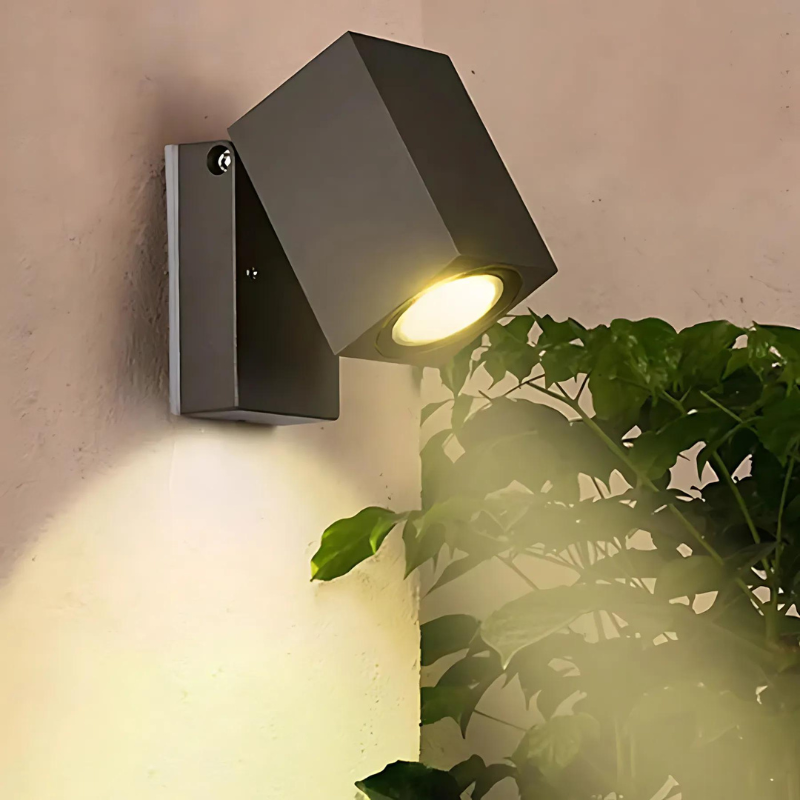 Glowvion Außenwandleuchte Mini | Wetterfest & LED | Kompakt & Stark | IP65 Aluminium