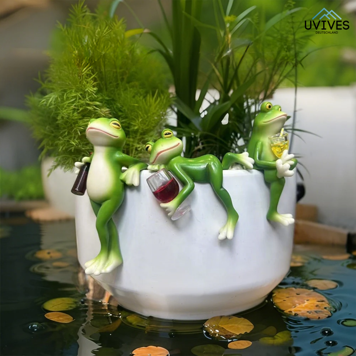 FrogWhimsy – Die freche Deko für Töpfe & Gärten