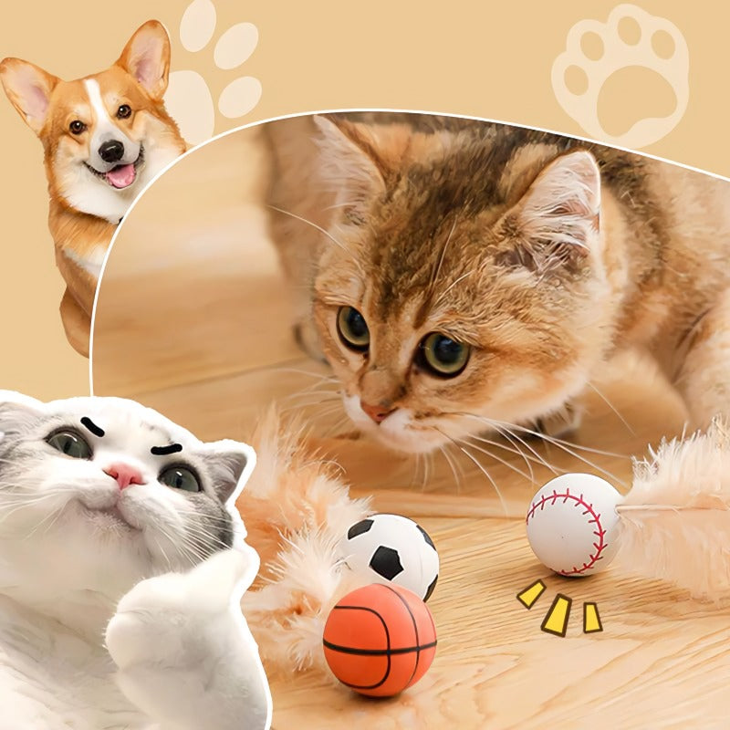 FeatherBounce – Spielspaß für aktive Katzen!