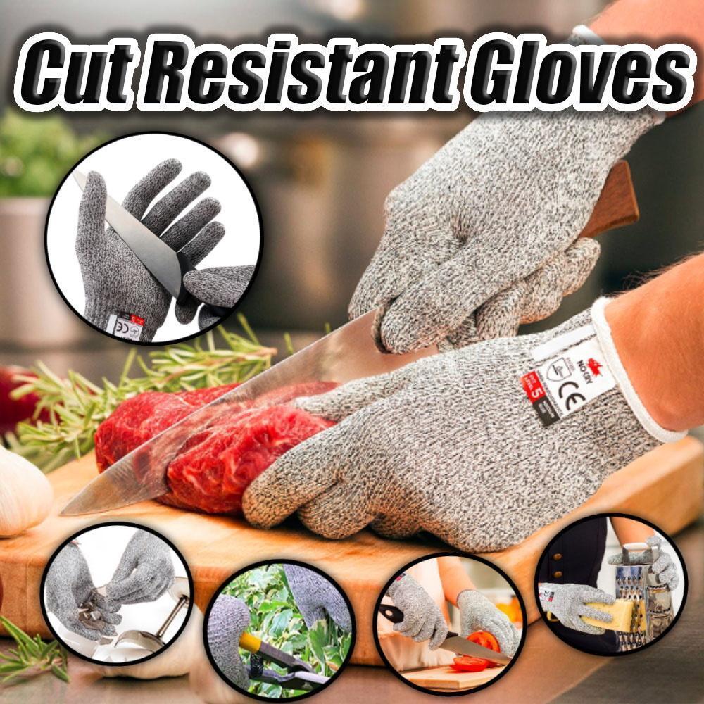 GuardFit Pro | Schnittfeste Handschuhe | EN388 Level 5 | Für Arbeit & Alltag
