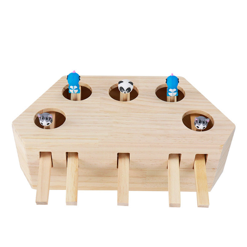 PawFun Wood – Endloser Spielspaß für glückliche Katzen!