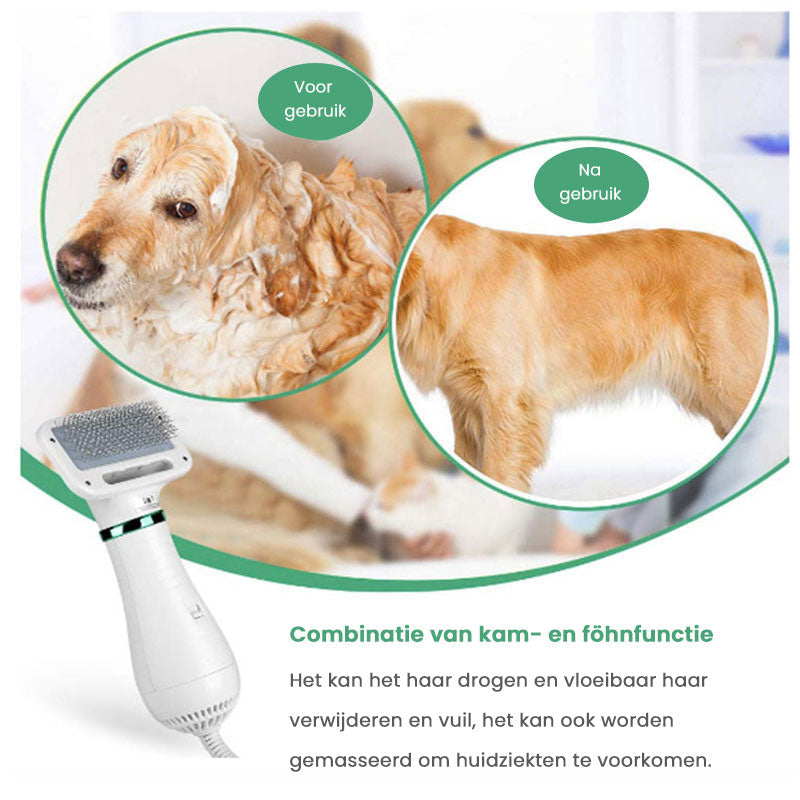 FurBrush – Haustierpflegezeit mit sanfter Trockenbürste halbieren