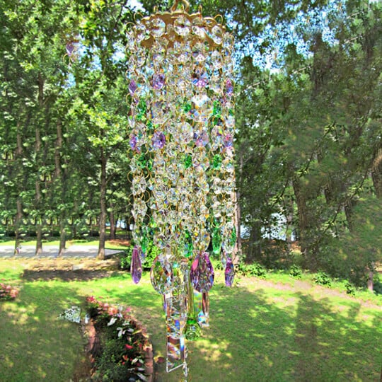 50% RABATT | CrystalChime - Bezauberndes Kristall-Windspiel [Letzter Tag Rabatt]