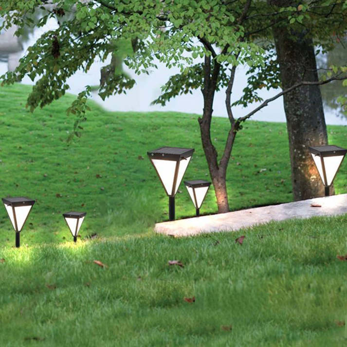 Alunvia | LED Außenleuchte | Solar, IP65 Wetterfest, Modernes Design | Terrasse, Garten & Eingangsbereich