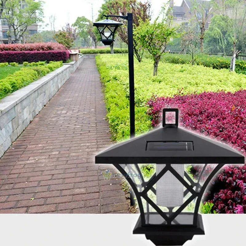 Solara LuxGlow | Solarbetriebene Gartenleuchte | Elegantes Weißlicht