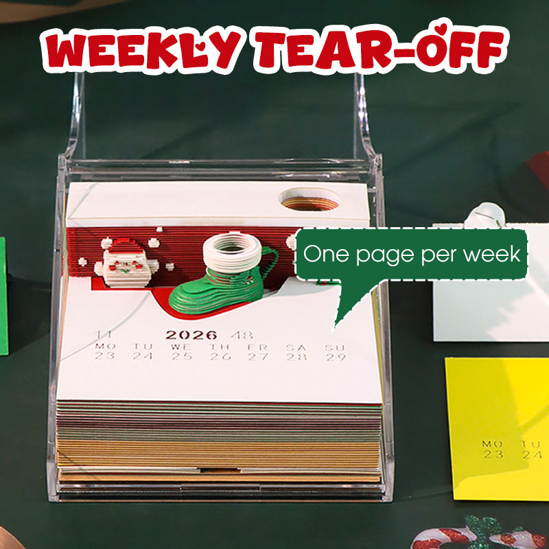 FestiveCalendar - Verwandeln Sie Ihren Schreibtisch mit Spaßiger 3D-Urlaubsplanung