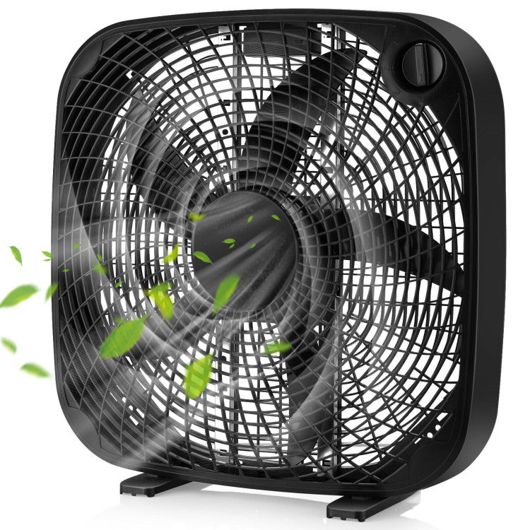 BreezeMaxx ProCool | 50 cm Boxventilator | 3 Geschwindigkeiten & leise Power | Für Zuhause, Büro & Werkstatt