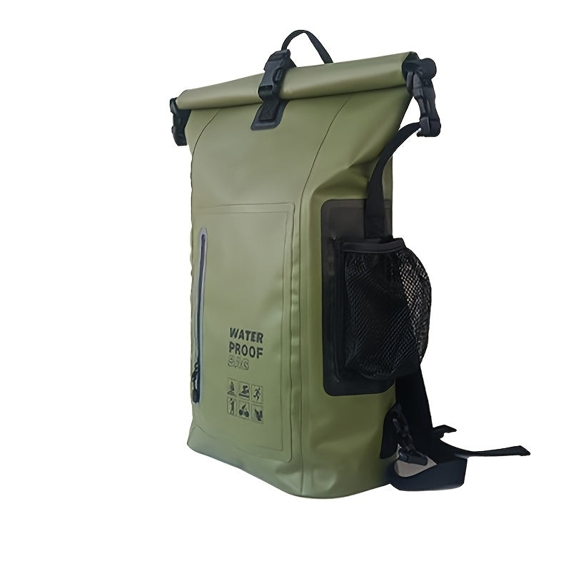 Aqualith 25L Drybag | Wasserdichter Rucksack | Outdoor & Abenteuer | Leicht & Robust | Rolltop mit Clipverschluss