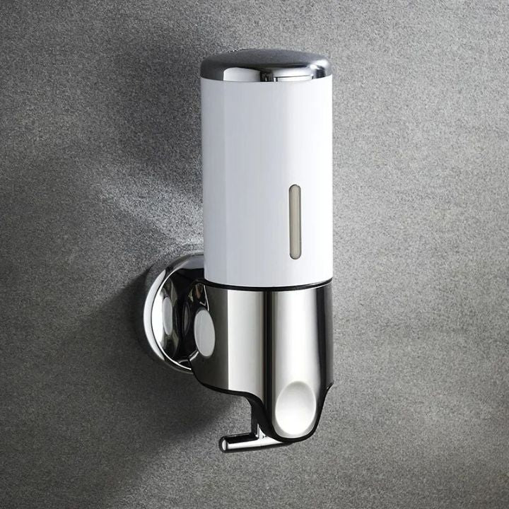 Glanzvaro Seifenspender Set | Edelstahl Design | Wandmontage | 3er Set