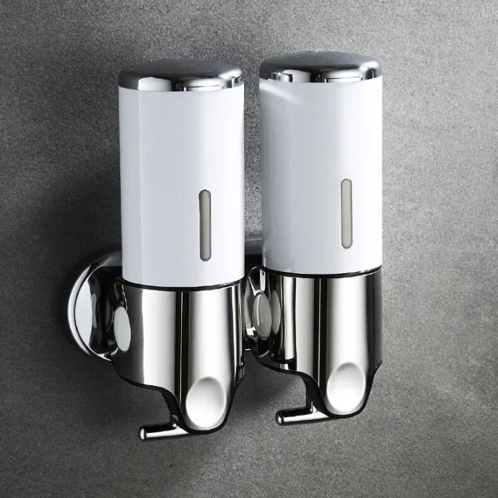 Glanzvaro Seifenspender Set | Edelstahl Design | Wandmontage | 3er Set
