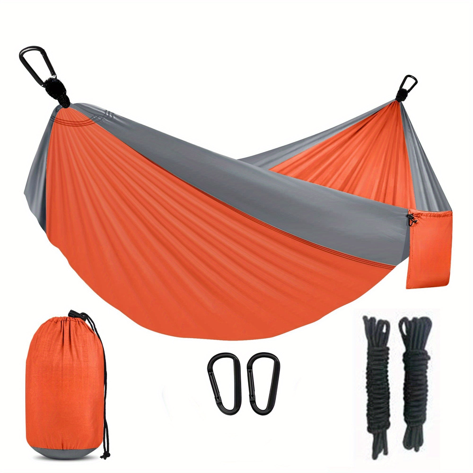 Travina Reise-Hängematte | Ultraleicht & Atmungsaktiv | Kompakt & Tragbar | Inkl. Gurte & Karabiner | Für Outdoor & Camping