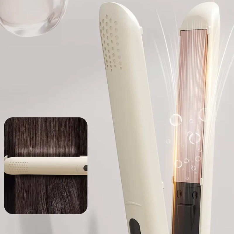 Stylevera | 2-in-1 Ionen-Keramik Styler | Glätteisen & Lockenstab, 4 Temperaturstufen & 3D Floating Plates | Professionelles Haarstyling zuhause & unterwegs