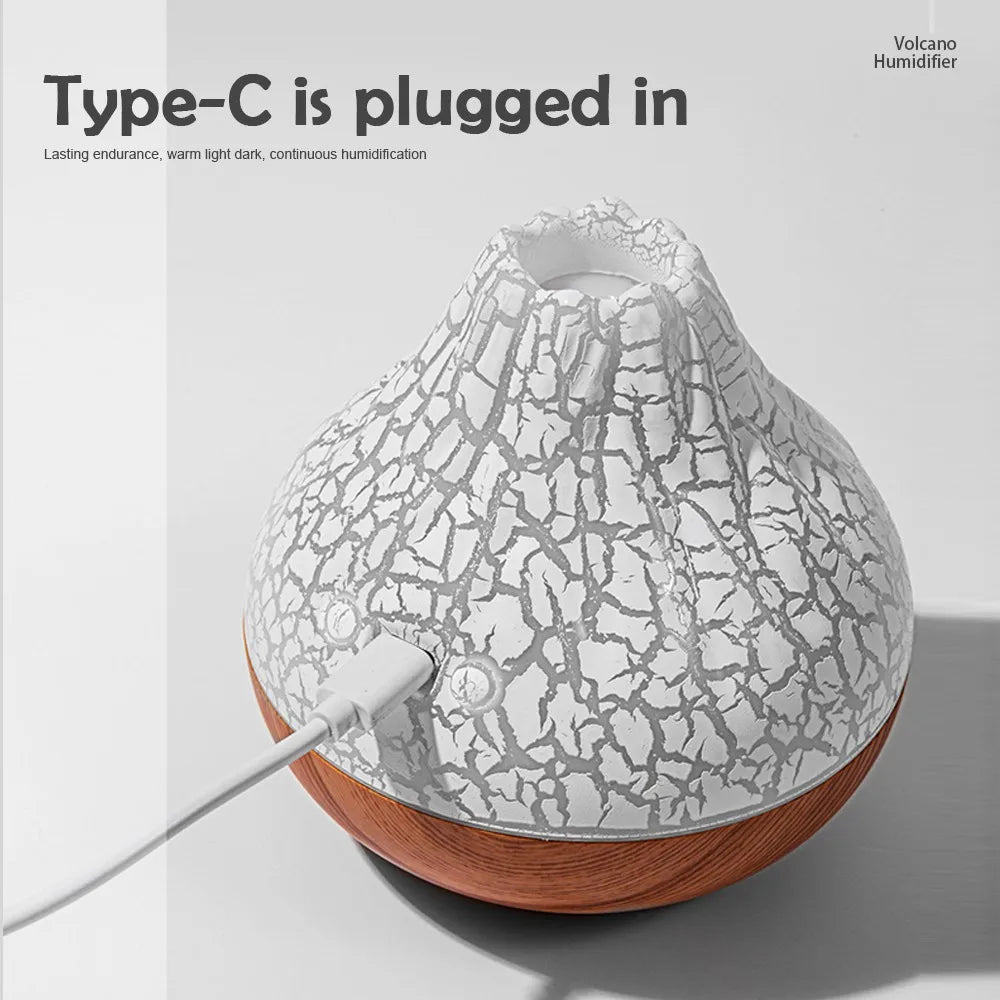 Vulano Aroma Luftbefeuchter | Nano-Nebel-Technologie | 7-Farben-LED-Nachtlicht | Leiser & sicherer Betrieb
