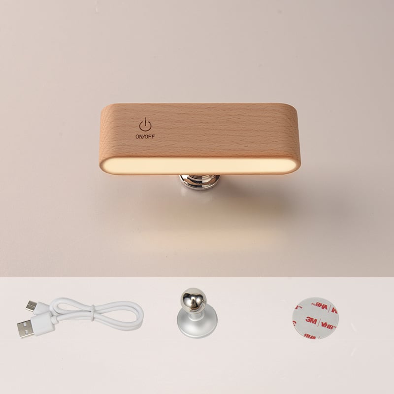 50% RABATT | HaloWood - 360° Rotierende magnetische Lampe [Letzter Tag Rabatt]