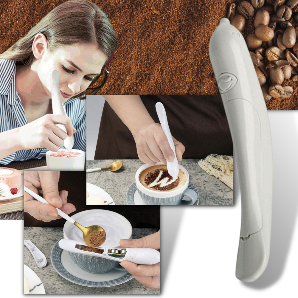 AromaSketch – Zaubere kunstvolle Designs auf deinem Kaffee!