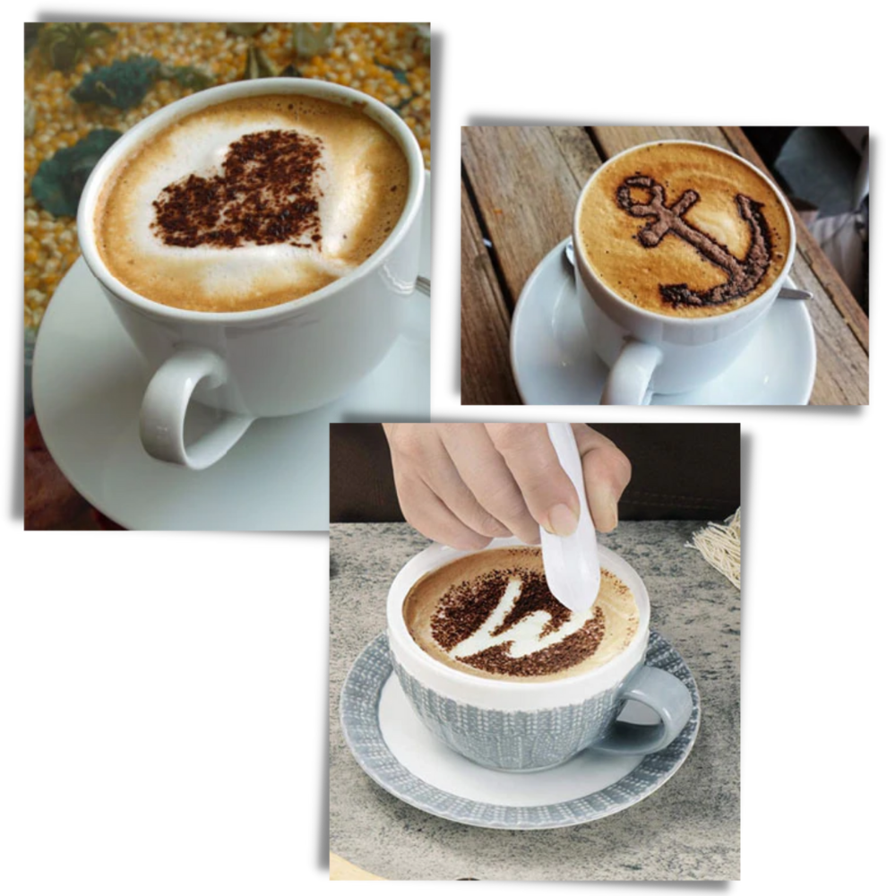 AromaSketch – Zaubere kunstvolle Designs auf deinem Kaffee!