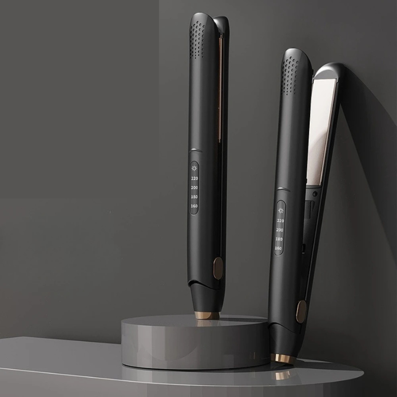 Stylevera | 2-in-1 Ionen-Keramik Styler | Glätteisen & Lockenstab, 4 Temperaturstufen & 3D Floating Plates | Professionelles Haarstyling zuhause & unterwegs